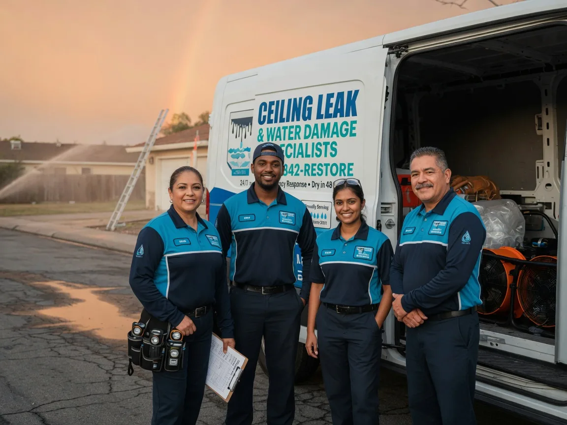 Ceiling Leak Cleanup company in Trout Run, PA